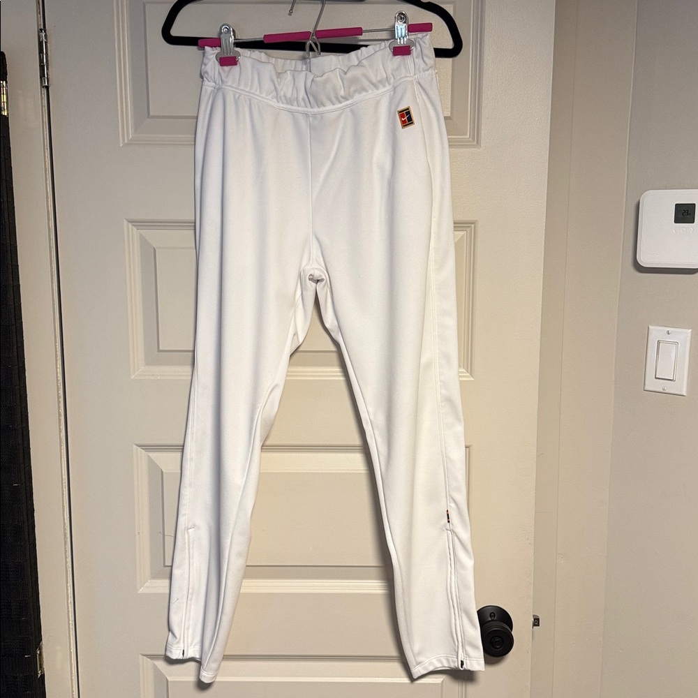 Nike White Track Pants